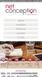 Mobile Screenshot of net-conception.com