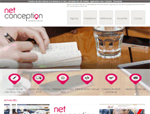 Tablet Screenshot of net-conception.com